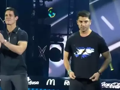 Gaston Edul y Edu Aguirre