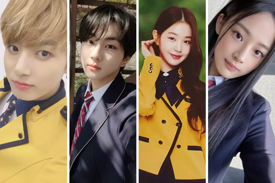 idols-de-kpop uniforme