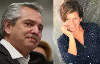alberto fern�ndez y una ex gran hermano