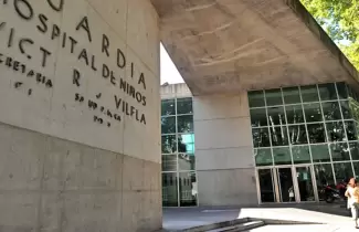 Hospital V�ctor J. Vilela de Rosario, donde est� siendo atendida la peque�a beba
