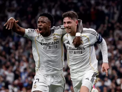 Valverde "on fire" meti� un hat-trick en la victoria 3 a 0 del Madrid frente al City