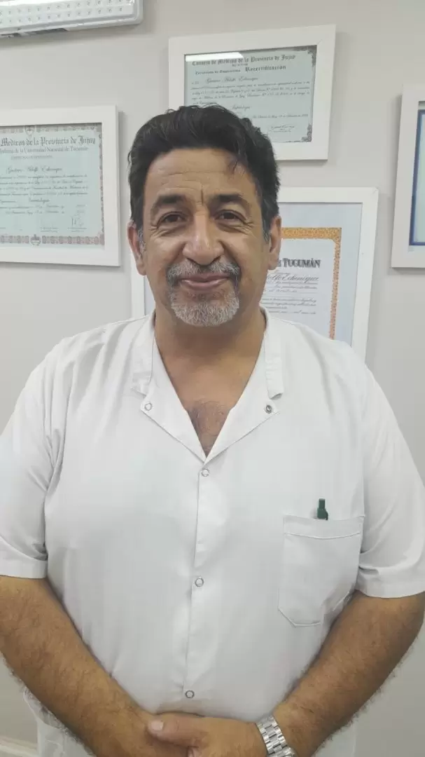 Médico infectólogo Gustavo Echenique