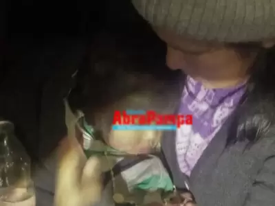 menor hallado en abra pampa