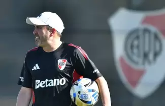 Chacho Coudet DT de River Plate