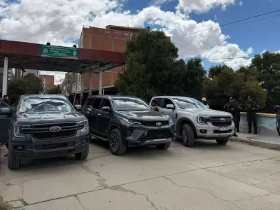 Recuperan en Bolivia tres camionetas de alta gama robadas en Buenos Aires