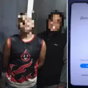 Tres sujetos fueron demorados por robarle el celular a un adulto mayor