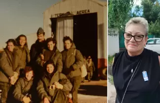 Silvia Barrera, veterana de la Guerra de Malvinas