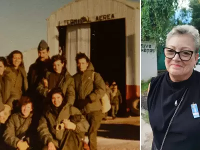 Silvia Barrera, veterana de la Guerra de Malvinas