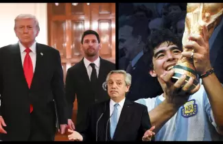 Alberto Fern�ndez se meti� en la discusi�n por la visita de Messi a Trump