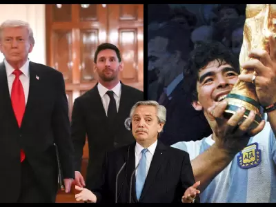 Alberto Fern�ndez se meti� en la discusi�n por la visita de Messi a Trump
