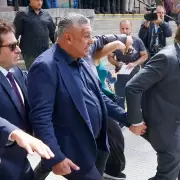 “Cumplimos con lo que quería el juez”, dijo Chiqui Tapia al salir de Tribunales
