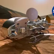 La NASA presentó a Dragonfly, el helicóptero que viajará a explorar Titán, la luna más grande de Saturno