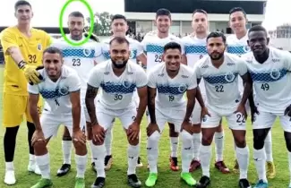 Luis Amorim y su equipo de Santa Cruz de la Sierra