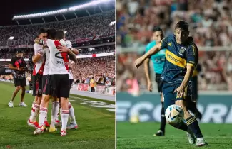 Superdomingo de F�tbol: River y Boca salen a la cancha en una fecha clave