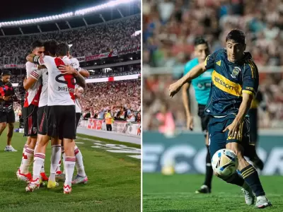 River - Boca. Resultados fecha 11