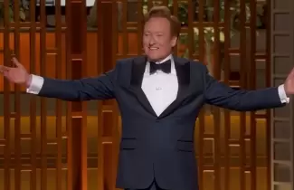 Conan O'Brien, el animador de la ceremonia de los premios Oscar