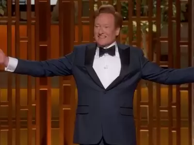 Conan O'Brien, el animador de la ceremonia de los premios Oscar