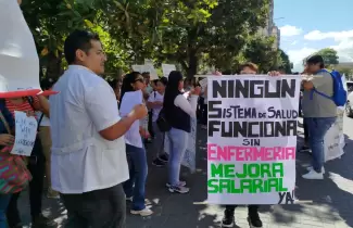 reclamo de enfermeros