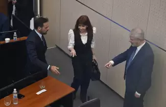 Cristina declaraci�n - Causa Cuadernos