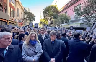 Acto aniversario del atentado a la Embajada de Israel