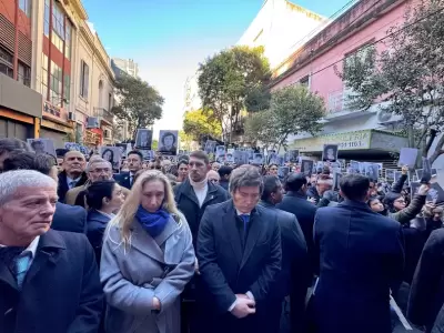 Acto aniversario del atentado a la Embajada de Israel