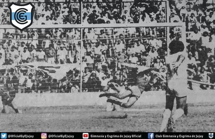 Un 10 de junio de 1986, Gimnasia ganaba el Torneo Clasificatorio de la Liga Jujeña para obtener una plaza en la primera edición de la B Nacional