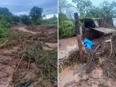 Inundaciones en Yuto