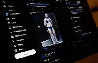 Una imagen "atrevida" de Elon Musk fue generada por la IA Grok