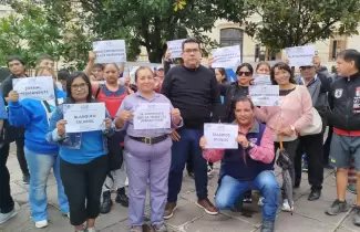 conferencia de prensa de gremios estatales y convocatoria a una nueva marcha de antorchas