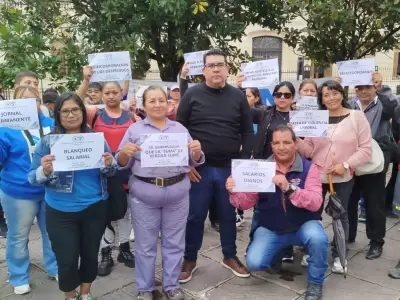 conferencia de prensa de gremios estatales y convocatoria a una nueva marcha de antorchas