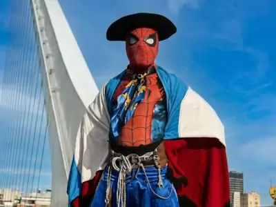 El "Spider-Man Gaucho" fue el elegido por Sony para lanzar el nuevo tr�iler representando a Argentina