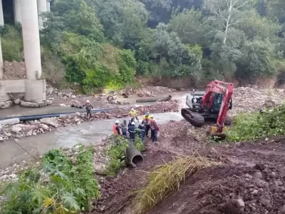 agua potable trabajos contrarreloj