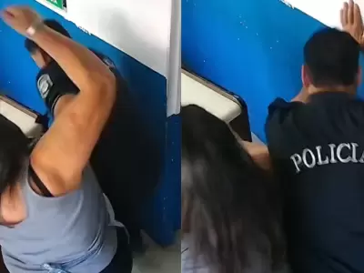 Un polic�a en Mar del Plata no le tom� la denuncia a una mujer luego la insult� y la golpe�