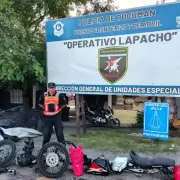 Frustraron el traslado de una moto robada que ven�a hacia Jujuy oculta en encomiendas