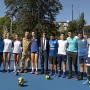 Sadir inauguró obras de modernización en el predio deportivo del RIM 20