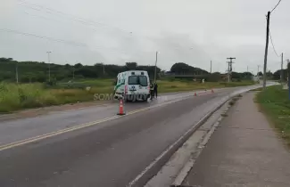 Siniestro vial en Ruta Nacional 66, altura Alto Comedero