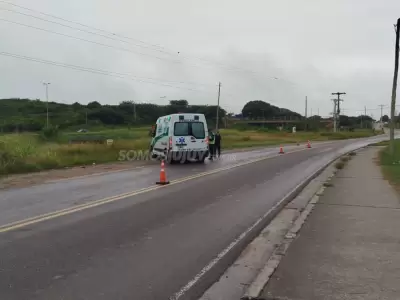 Siniestro vial en Ruta Nacional 66, altura Alto Comedero