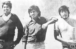 Oscar Clemente R�os, Rosalino R�os y Cresente Gali�n (desparecidos de Tumbaya)