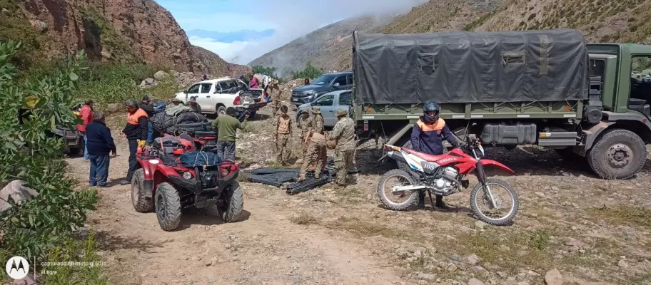 Recorrido e inspección de caminos y sendas por Tumbaya hasta Punta Corral