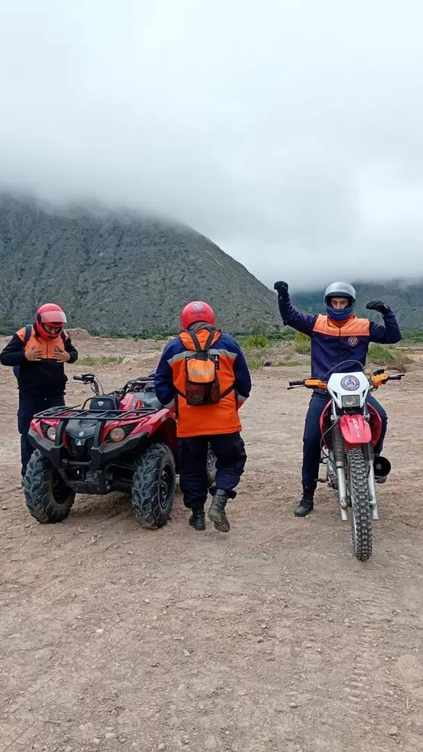 Recorrido e inspección de caminos y sendas por Tumbaya hasta Punta Corral