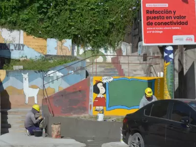 avanzan obras en tres conexiones claves entre barrios de san salvador
