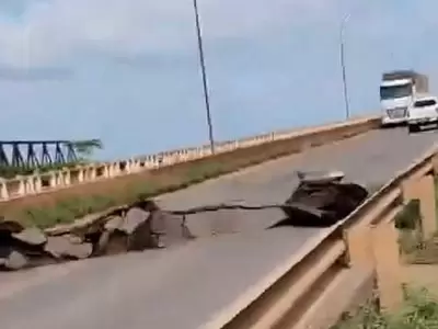 colapso puente Brasil