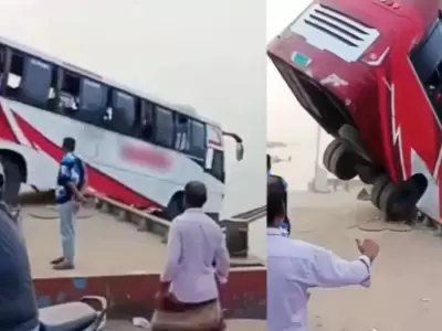 Bangladesh: colectivo se precipit� al r�o al intentar subir a un ferry