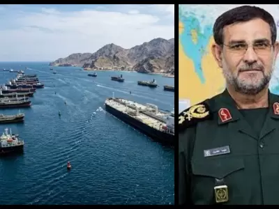 Estrecho de Ormuz y el fallecido comandante Alireza Tangsiri