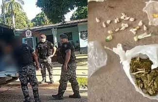 Operativo en la Comunidad Guaran�: un detenido con droga tras atacar a la polic�a