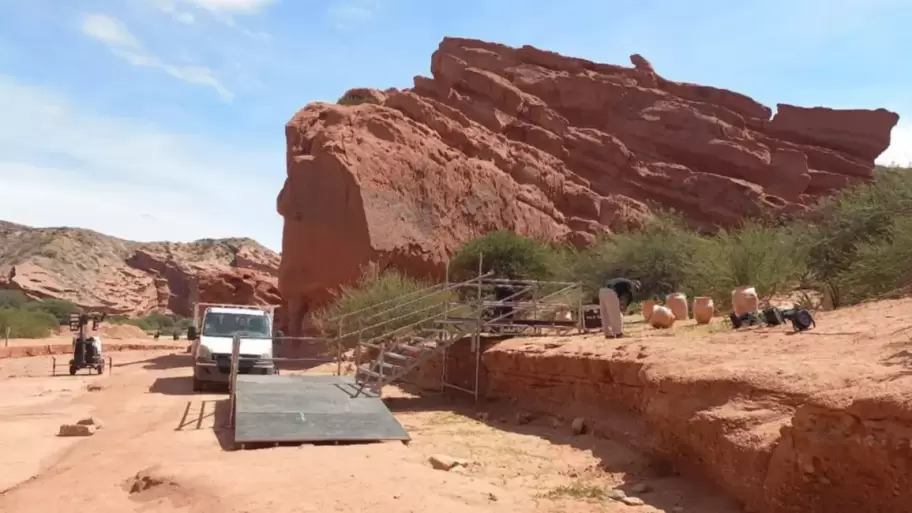 escenario quebrada las conchas