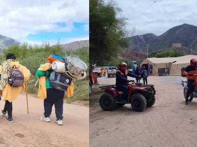 peregrinos en punta corral