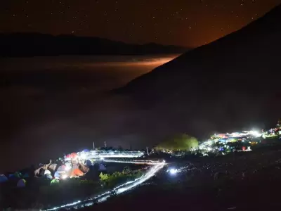 Punta Corral de noche