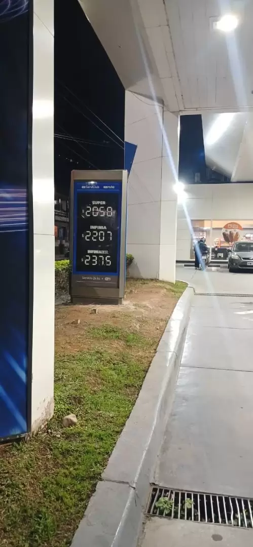 Precio de los combustibles en Jujuy