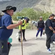 Punta Corral: entregan pulseras identificatorias para prevenir extravíos durante la peregrinación